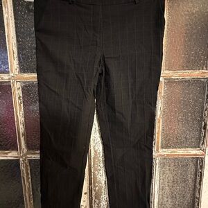 Jules & Leopold women’s Black Striped Dress Pants